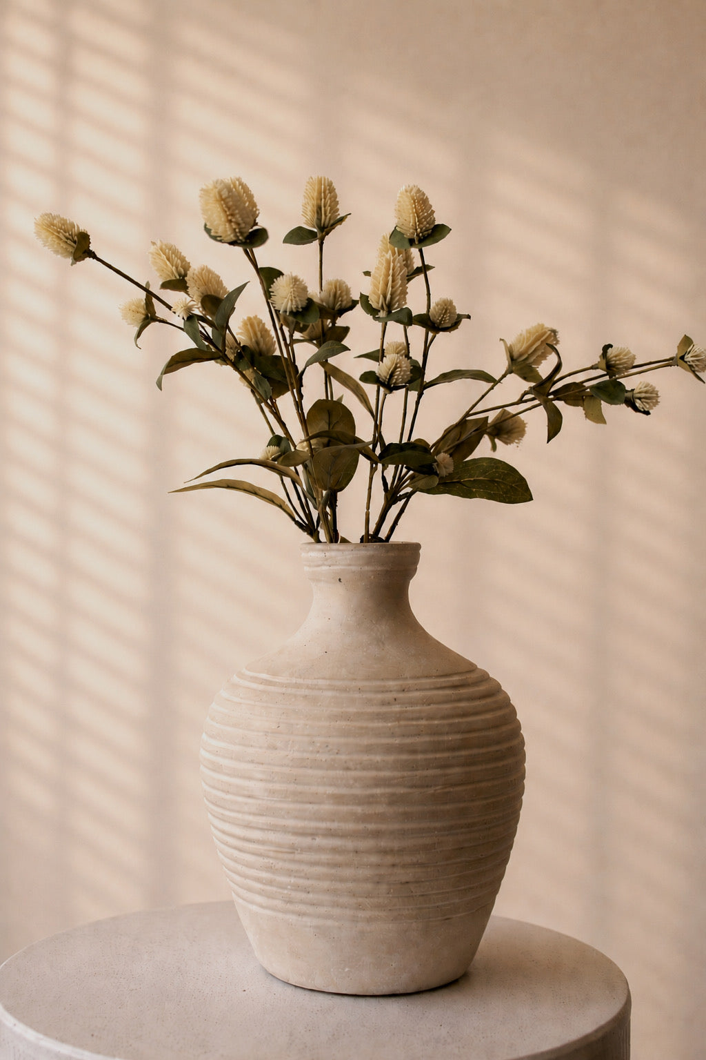 Le vase en papier mâché - Bali